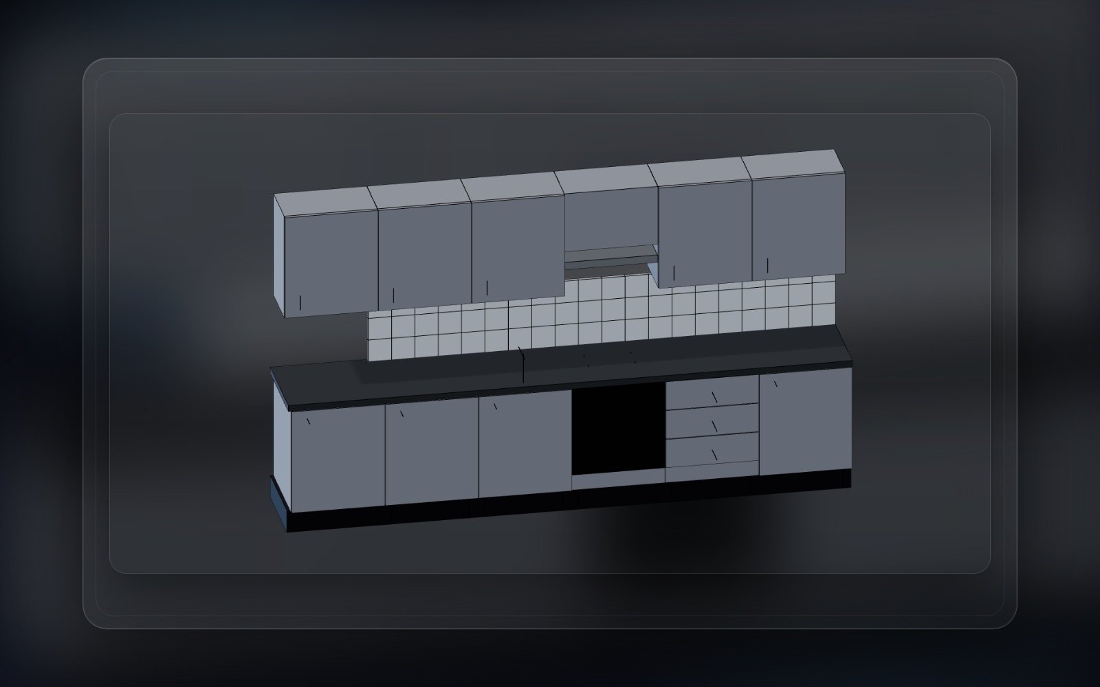 Current confBuild kitchen assembly project